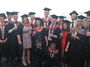 Three years of hard work - me and my coursemates